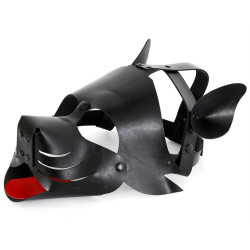 Kinky Puppy Masque Dog Pup Noir